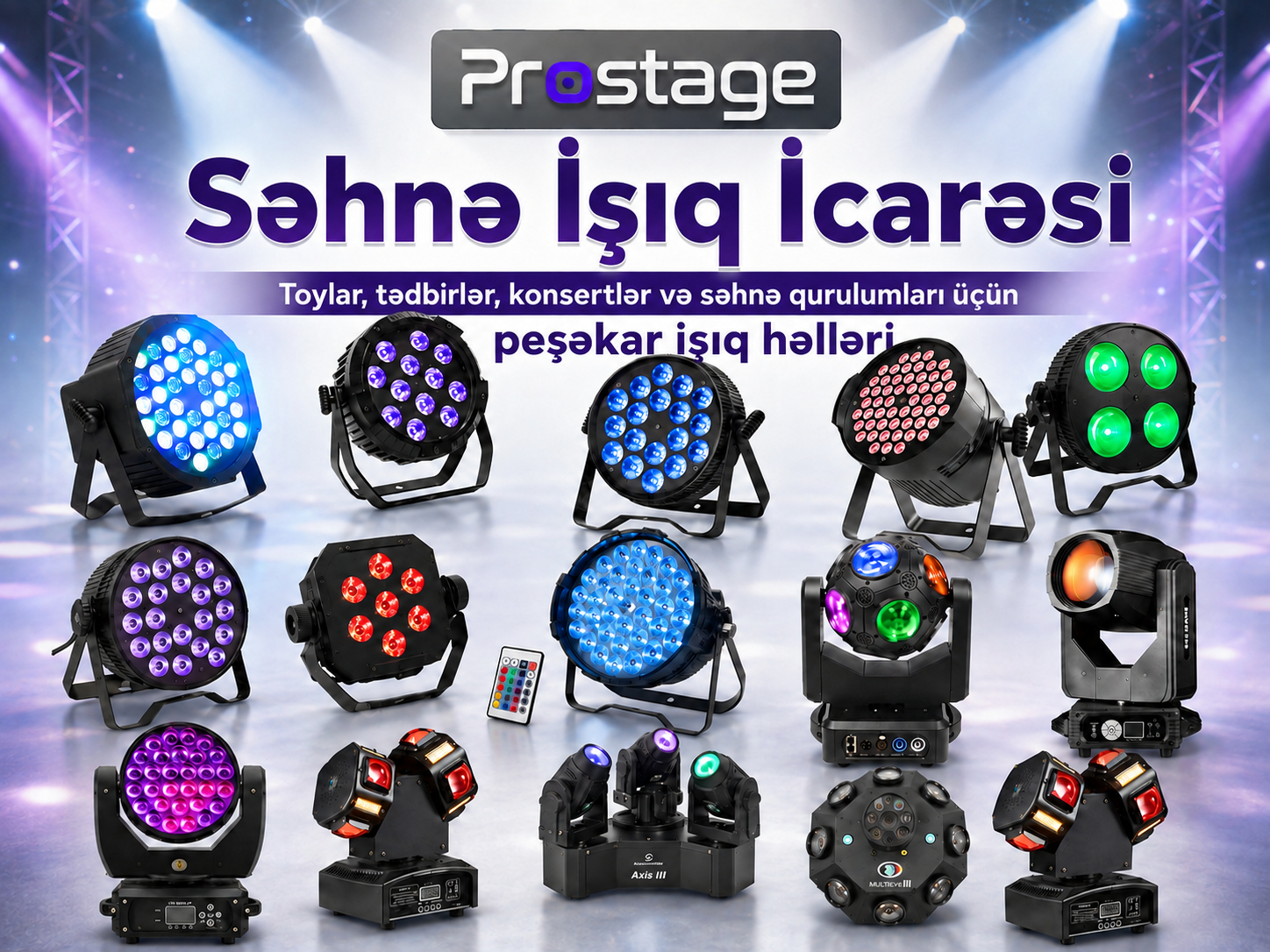 Səhnə işıq icarəsi